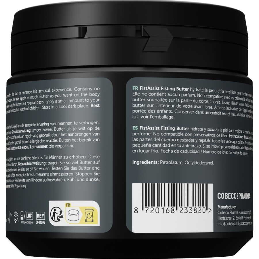 COBECO - FIST ASSIST BUTTER LUBRIFICANTE A BASE DI OLIO 500 ML