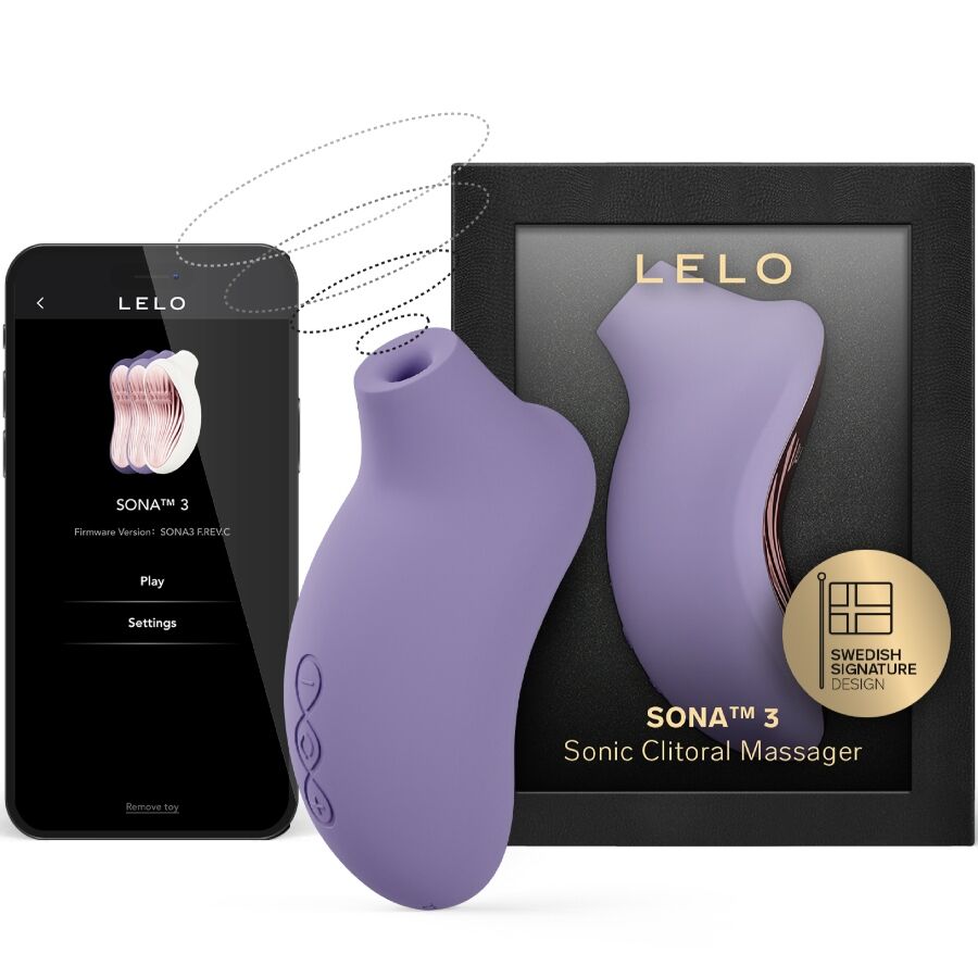 LELO - SONA 3 MASSAGGIATORE CLITORIDEO SONICO VIOLET DUSK